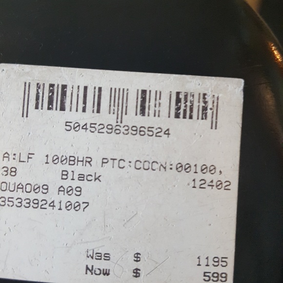 Burberry patent leather knee high boots, NEW, 38 - Picture 5 of 8